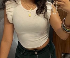 H&M Chic Cropped  Top