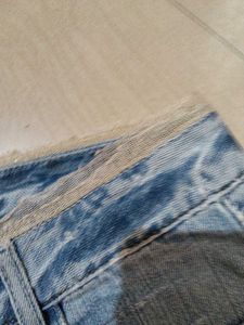 Light Wash Denim Shorts