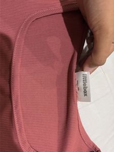 Ribbed Cropped Tank Top