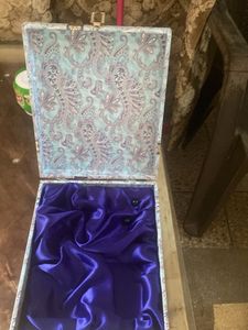 Decorative Gift Box with Blue Bow best for gifting