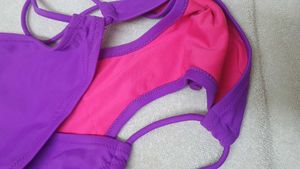 Purple and Pink Bikini Bottoms