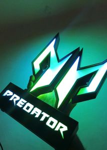 Acer Predator 3D RGB LED Logo Sign