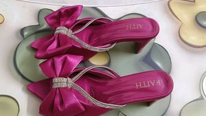 Faith Pink Bow heels 💗✨