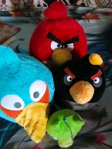 Angry Birds Plush Toys Set