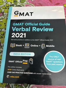 GMAT Verbal Review 2021 Official Guide
