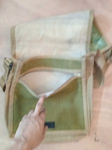 College jute bag uesd bit good condition