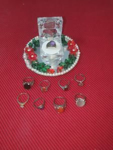 UNISEX RINGS WITH A RING HOLDER