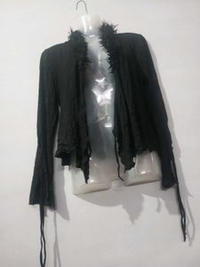 Very Beautiful Black Shrug Jacket
