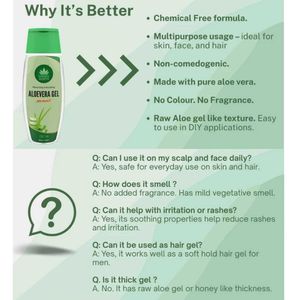 Green Worth Aloe Vera Gel 🌱