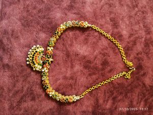 multicolour Elegant Gold Necklace