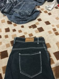 Dark Wash Cargo Jeans