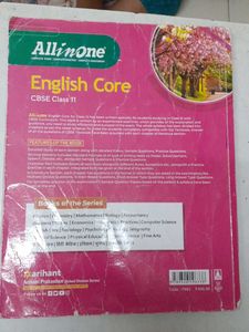 All in one English Core CBSE Class 11