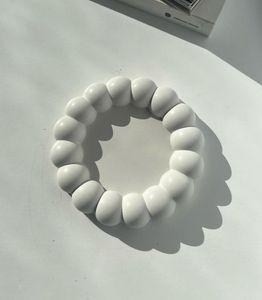 Ribbed Vase with bubble coaster