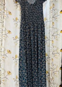 Floral Smocked Maxi Dress