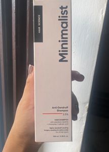 Minimalist Anti-Dandruff Shampoo 3.5%