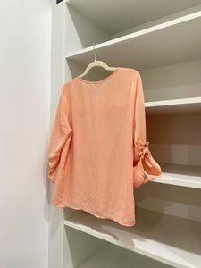 F&amp;F Women’s Peach Blouse
