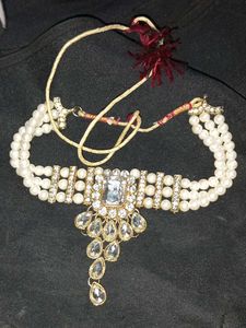 Pearl & Crystal Necklace