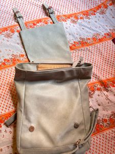 Mast and Harbour leather bagpack