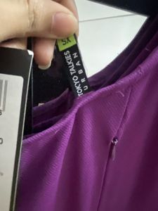 Stunning Purple One-Shoulder Cut-Out Jumpsuit