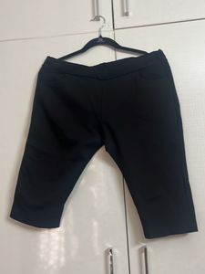 Black Cropped Pants