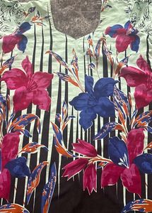 Floral Print Kurthi