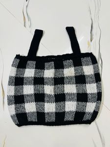 Cozy Plaid Knit Sweater