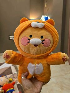 Adorable Orange Bear Plushie