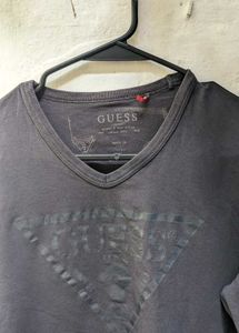 Men's Guess Long Sleeve T-Shirt