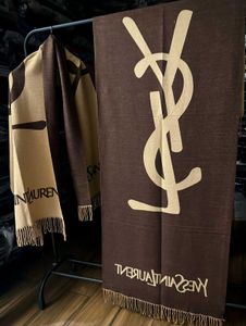 YSL premium cashmere stole unisex