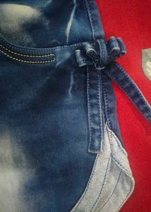 Stylish Blue Denim Shorts