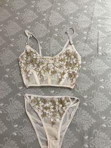sexy lace bralette and panty set