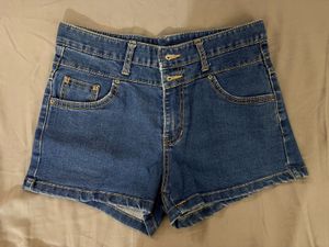 🫐Low Waisted Denim mini shorts