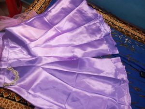 different types Purple Organza plazo Set