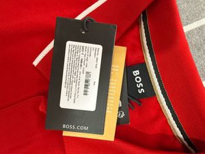 BOSS Red Polo Shirt L Size