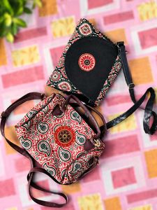 Shantiniketan Ethnic Boho Bag Combo