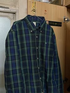 Men's Plaid Button-Down Shirt