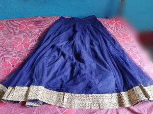Royal Blue Lahenga choli