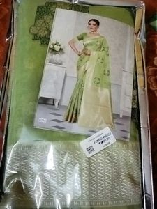 new Elegant Green Saree