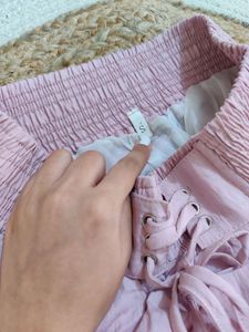 Romwe Pink Skirt