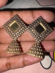 Elegant Jhumka Hoop Earrings