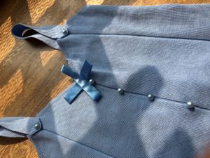 Cute Blue couquette tank Top (stretchable)