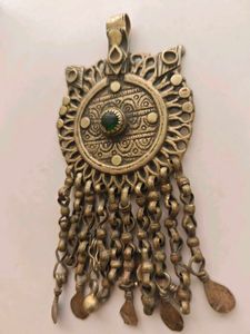 Vintage Afghani Heavy Statement Pendant