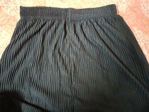 New Black Plazo Wide Leg Pants