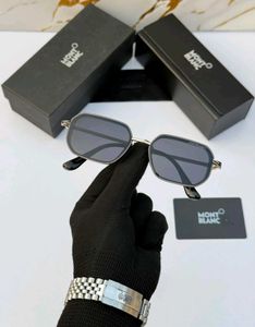 Mont Blanc Octagonal Sunglasses