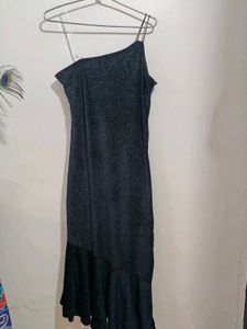Vero Moda Asymmetric Ruffle Hem Dress