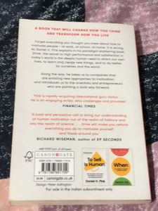 Daniel Pink Books - To Sell Is Human &amp; Drive
