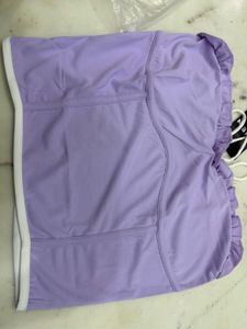 Shein Cute Lilac Ruffled Tube Top
