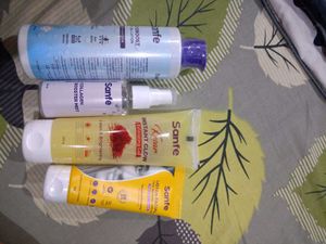 Sanfe Skincare Set - Lotion, Mist & Gel