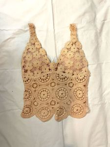 Boho Crochet Crop Top