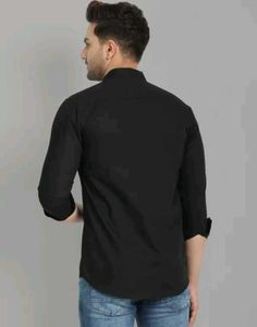 Men's Black Full Sleeve Shirt brand new unused